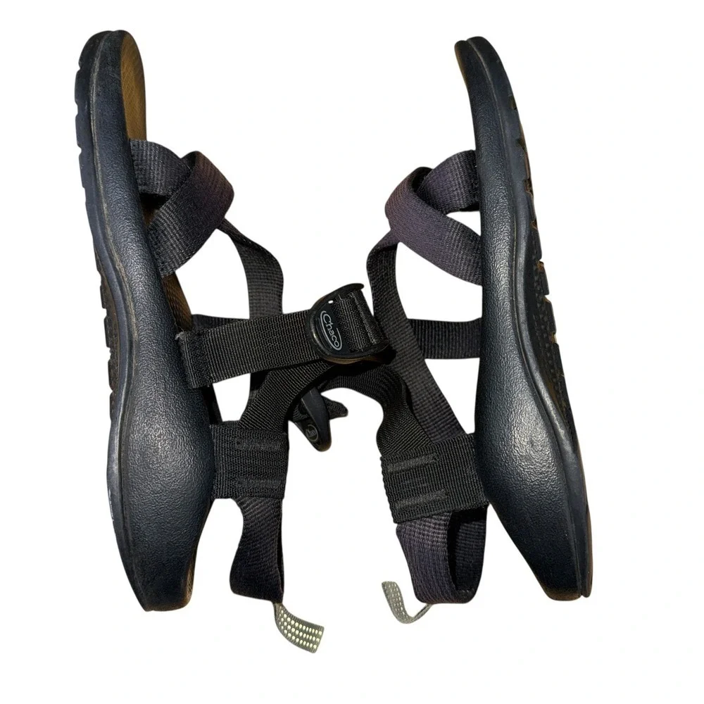 Chaco Z/1‎ Ecotread Kids 4 Pre-Owned Sandal Gray Adjustable Strappy Outdoor Hike